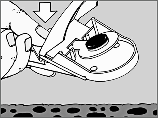 GÄRTNERGLÜCK Mausefalle SuperCat mit Köder